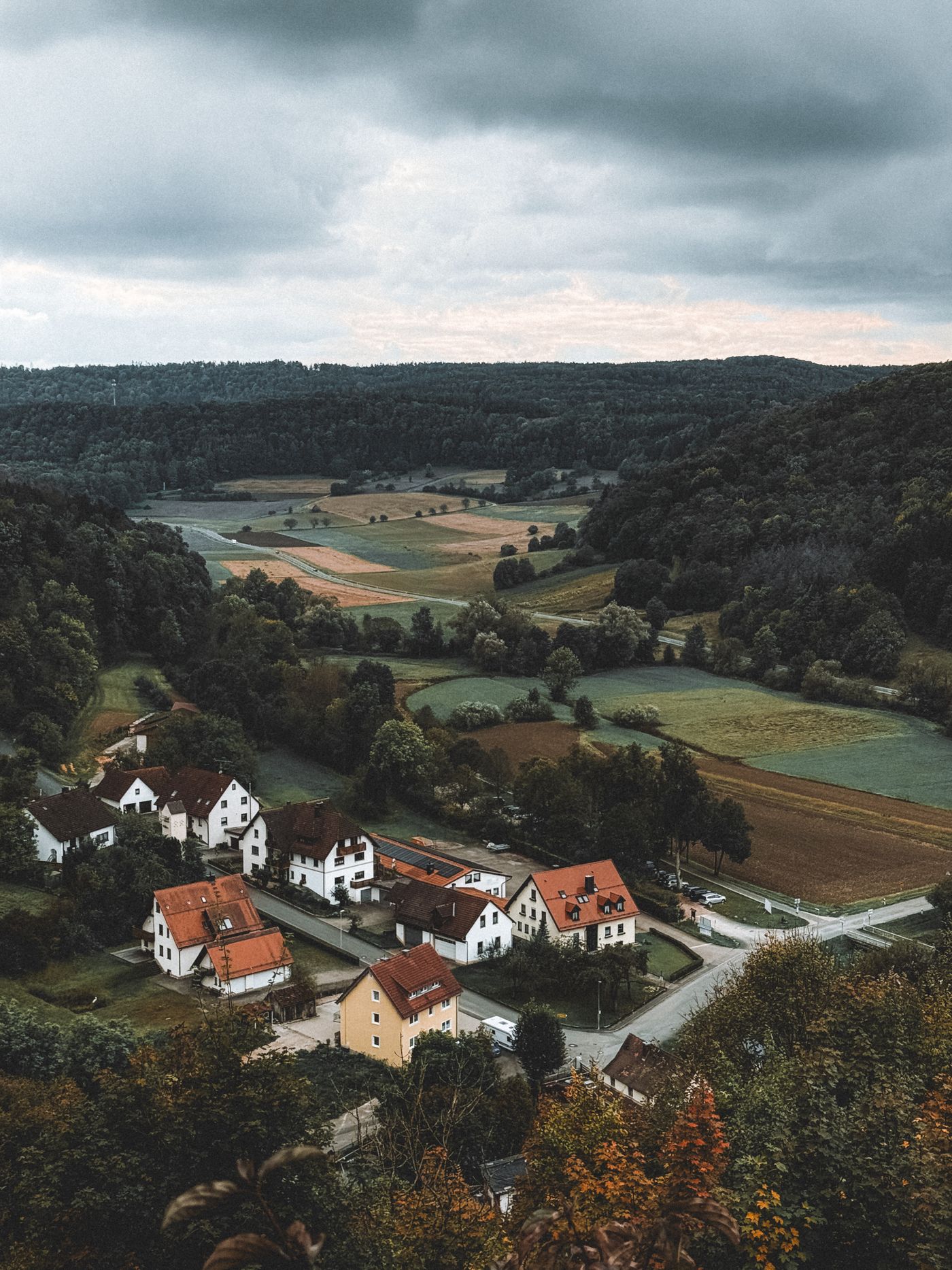 Dorf im ländlichen Raum